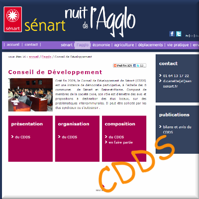 Conseil de Développement de Sénart - CDDS